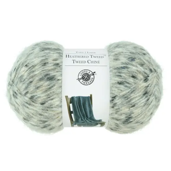 Heathered Tweed&trade; Yarn by Loops & Threads&reg; Platinum {1}