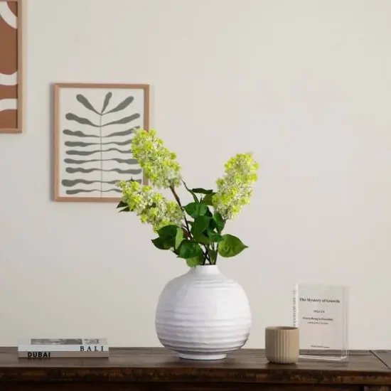 36" White Lilac Flower Stems, 3ct. {3}