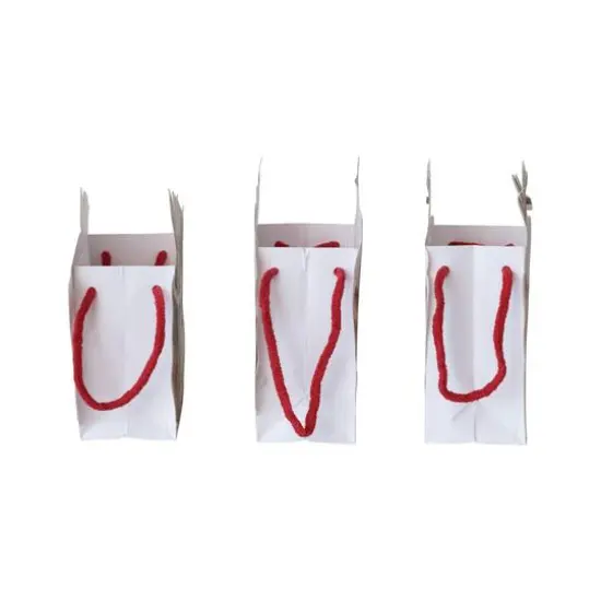 Hello Honey Multicolor Printed Paper Cake Shaped Gift Bags, 3ct. {4}