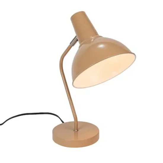 Hello Honey&reg; 16" Nude Metal Articulating Table Lamp {4}