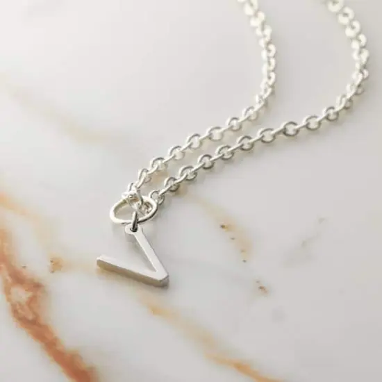 Sterling Silver Alphabet Charm by Bead Landing&trade; V {3}