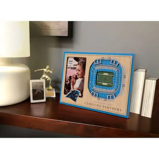 NFL 3D StadiumViews Picture Frame Carolina Panthers {4}