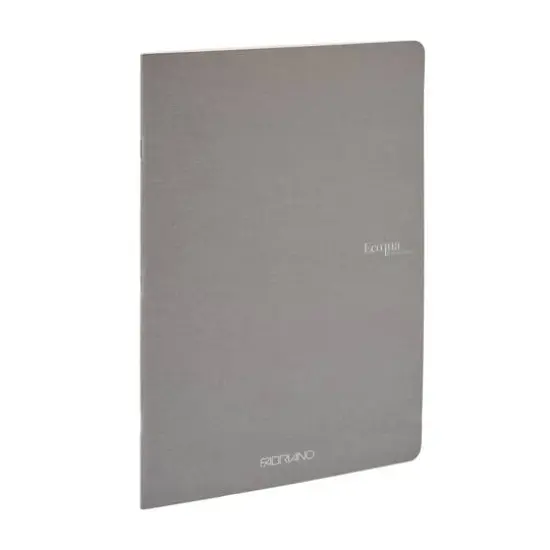 Fabriano&reg; EcoQua Original A5 Dotted Staple-Bound Notebook Gray {4}