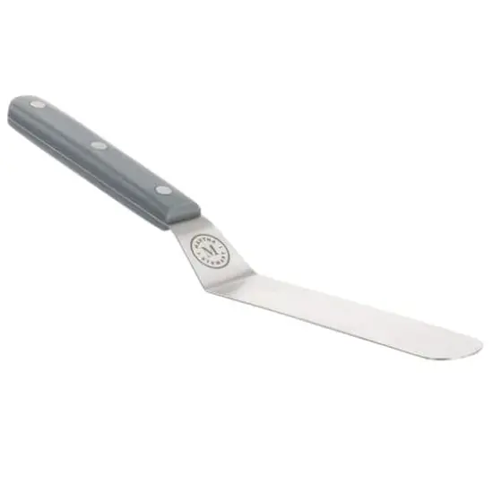 Martha Stewart Willerton Short Gray Stainless Steel Offset Spreader {1}