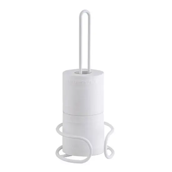 SunnyPoint Toilet Paper Holder White {1}