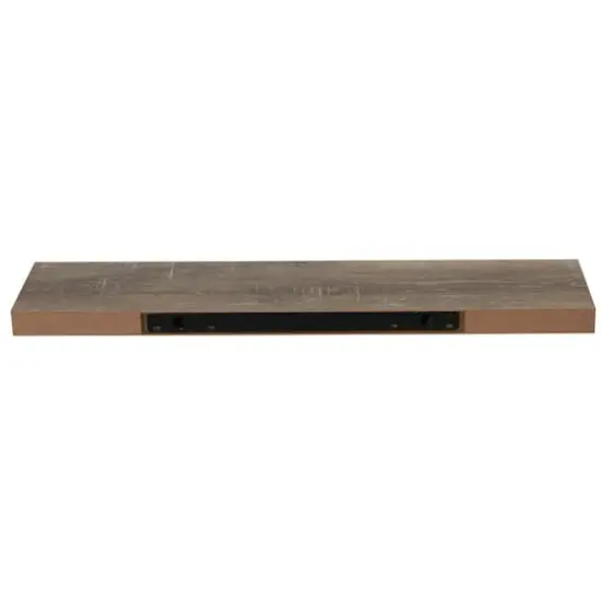 Household Essentials Floating Wall Shelf Brown {11}