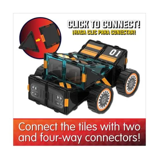 Techno Tiles - Muscle Car: 100+ Pcs {7}