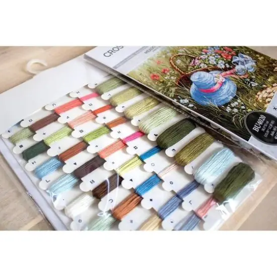 Luca-s Meadow With Poppies Counted Cross Stitch Kit {9}