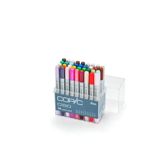Copic&reg; Ciao 36 Color Marker Set E {5}