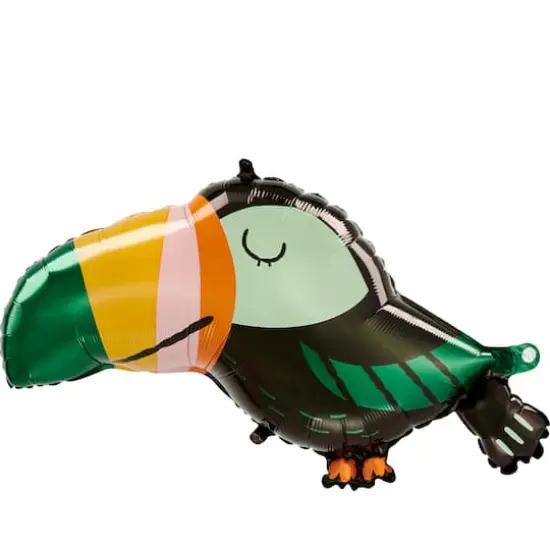 27" Get Wild Toucan Foil Balloon {1}