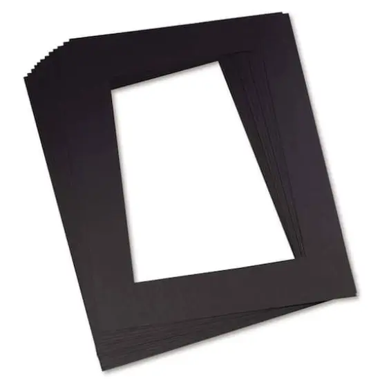 Pacon&reg; Black 12" x 18" Pre-Cut Mat Frames {1}