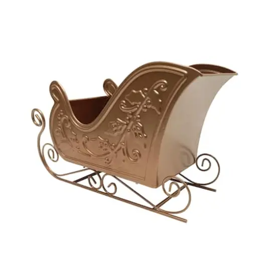 12.25" Gingerbread Metal Sled by Ashland&reg; {4}