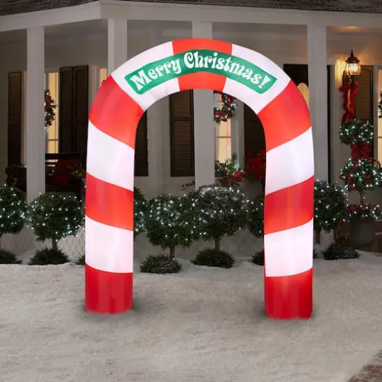 7.5ft. Airblown&reg; Inflatable Merry Christmas Archway {3}