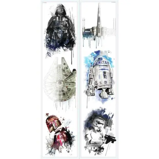 RoomMates Star Wars&trade; Iconic Watercolor Peel & Stick Wall Decals {3}