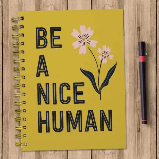 TF Publishing Joy Nice Human Spiral Lined Journal {5}