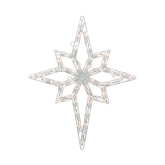 18" Lighted Star of Bethlehem Christmas Window Silhouette Decoration {1}