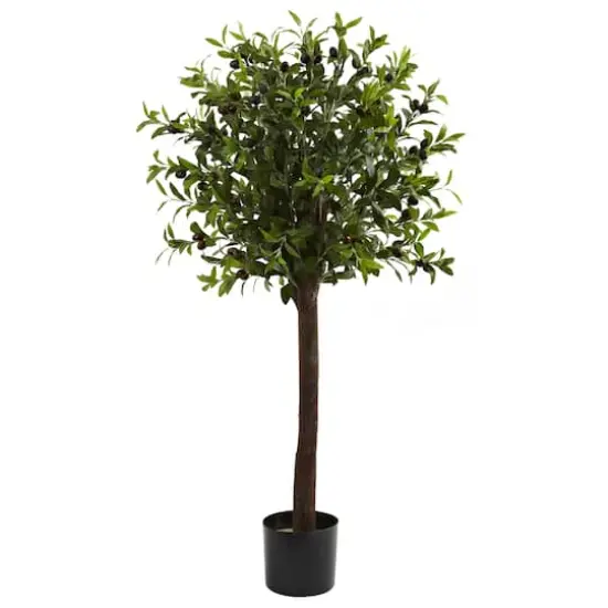 4ft. Potted Olive Topiary Tree {1}