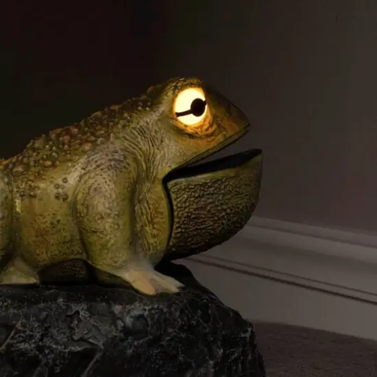 11.25" LED Animated Croaking Toad by Ashland&reg; {5}