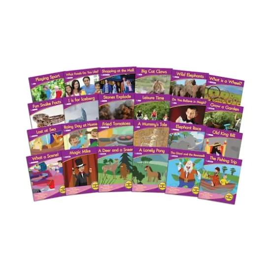 Junior Learning&reg; Vowel Sounds Readers Fiction Learning Set {3}