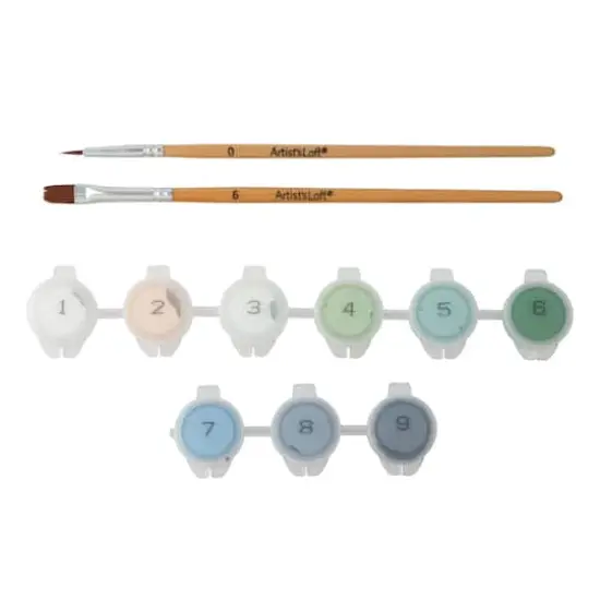 Irises in Vase Relief Painting Kit by Artist's Loft&reg; {4}