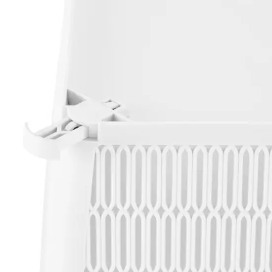 Simplify Slide 2 Stack It Shallow Tote Baskets, 2ct. White {13}