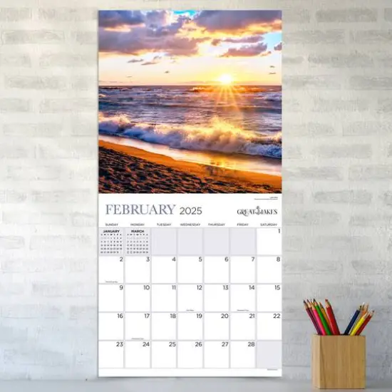 TF Publishing 2025 Great Lakes Wall Calendar {4}
