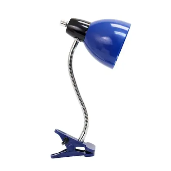 LimeLights 15" Blue Adjustable Clip Lamp Light  {1}