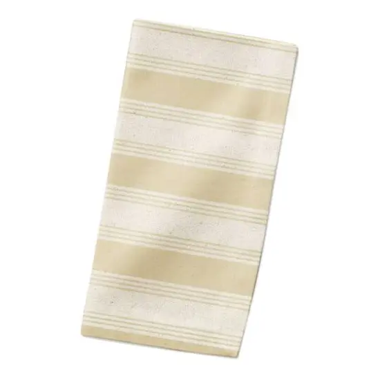 Stripe Cotton Twill Napkin Yellow {3}