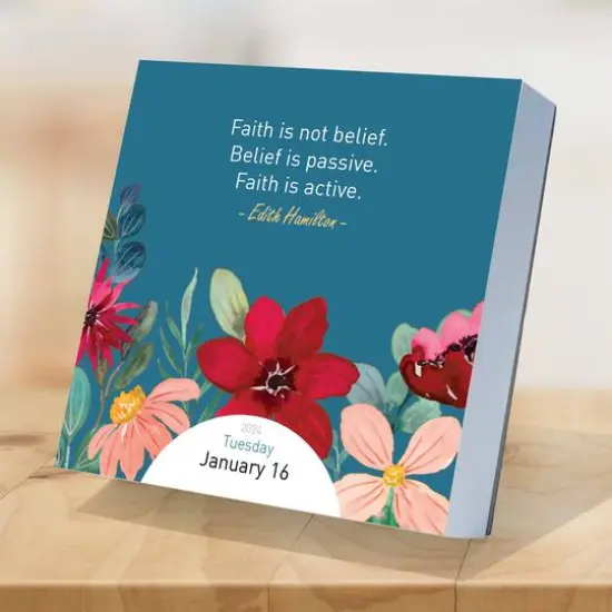 TF Publishing 2024 Seize the Day Daily Desktop Calendar {4}