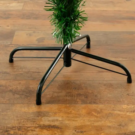 5ft. Fiber Optic Star-Shaped LED Lights Pine Artificial Christmas Tree {8}