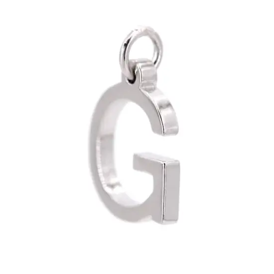 Sterling Silver Alphabet Charm by Bead Landing&trade; G {4}