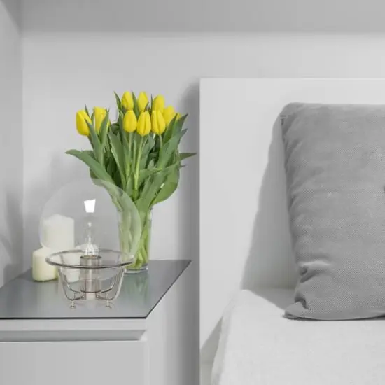 Lalia Home 10" Old World Globe Glass Table Lamp Brushed Nickel {6}