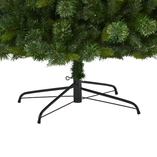 8ft. Pre-Lit Aberdeen Spruce Artificial Christmas Tree, Clear LED Lights {5}