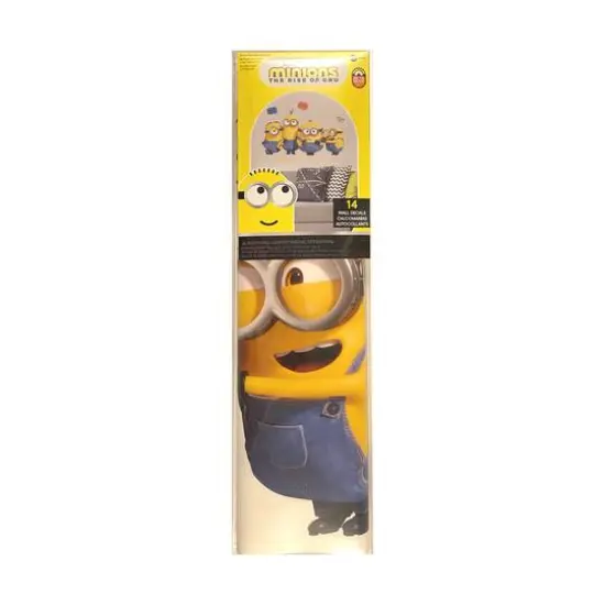 RoomMates Yellow, Blue & Black Minions 2 Giant Wall Decals {8}