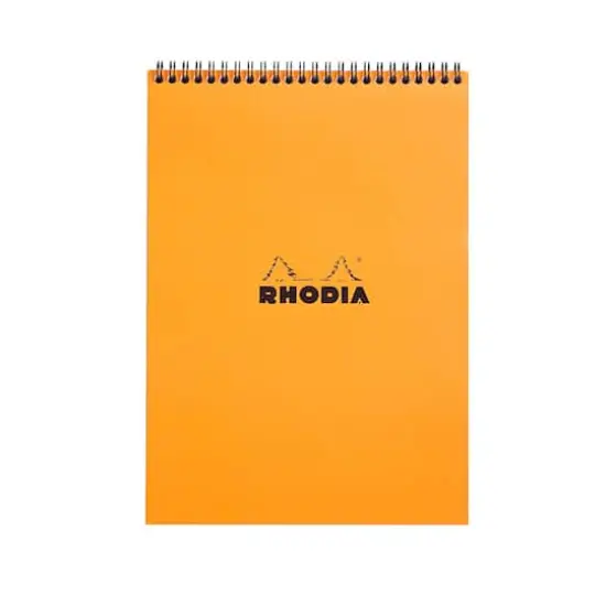 Rhodia&reg; Orange Graph Spiral Sketchbook {1}