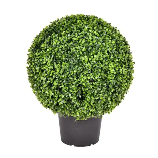 20" Artificial Green Boxwood Ball {1}