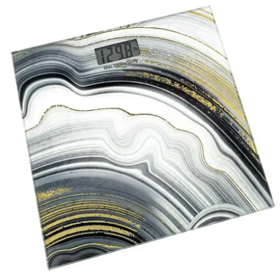 Bath Bliss Digital Glass Scale Stone {6}