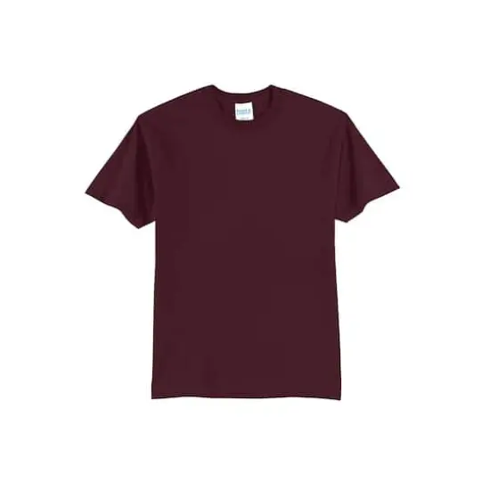 Port & Company&reg; Tall Core Blend T-Shirt Athletic Maroon {1}