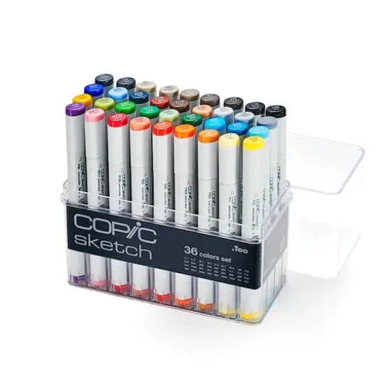 Copic&reg; Sketch 36 Piece Manga Illustration Set {3}