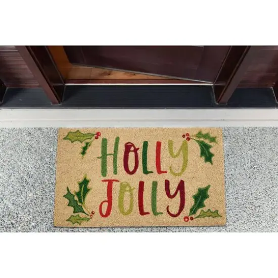 DII&reg; Holly Jolly Doormat {5}
