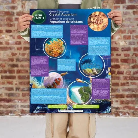 BBC Earth Grow & Discover Crystal Aquarium {6}