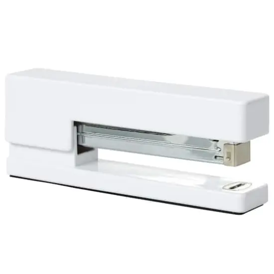 JAM Paper Modern Desk Stapler White {1}