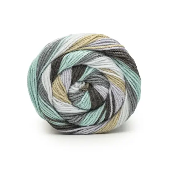 Caron&reg; Cinnamon Swirl Cakes&trade; Yarn Cookie Mint {3}