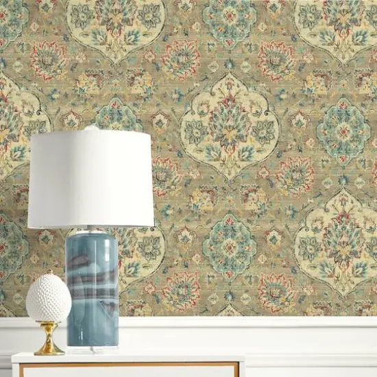 Surface Style Caspian Peel & Stick Wallpaper Taupe {6}