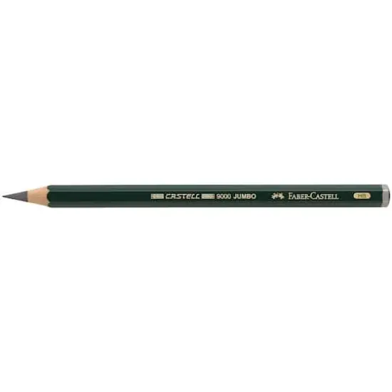 Faber-Castell 9000 Jumbo Graphite Pencil Sketch Set {6}