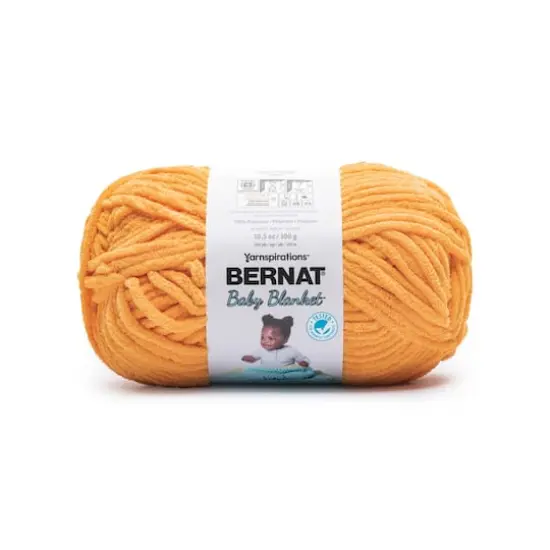 4 Pack Bernat&reg; Baby Blanket&trade; YarnMellow Yellow {1}