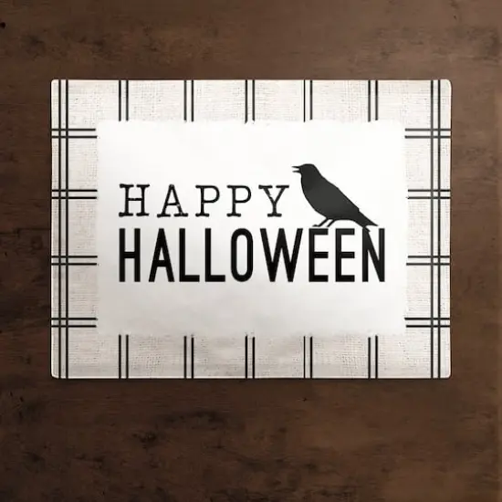 Happy Halloween Polyester Twill Placemat {3}