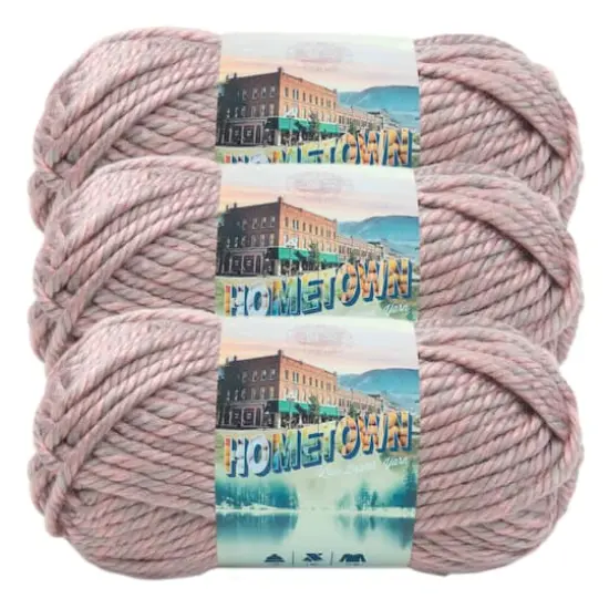 3 Pack Lion Brand&reg; Hometown Variegates Yarn Palm Springs {1}