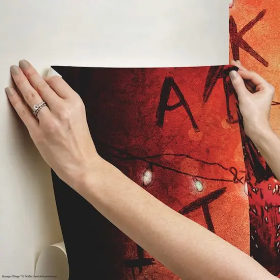 RoomMates Netflix Stranger Things Mural {8}