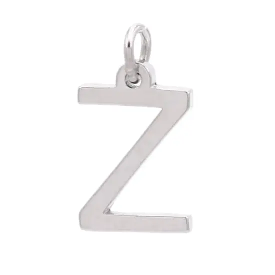 Sterling Silver Alphabet Charm by Bead Landing&trade; Z {1}